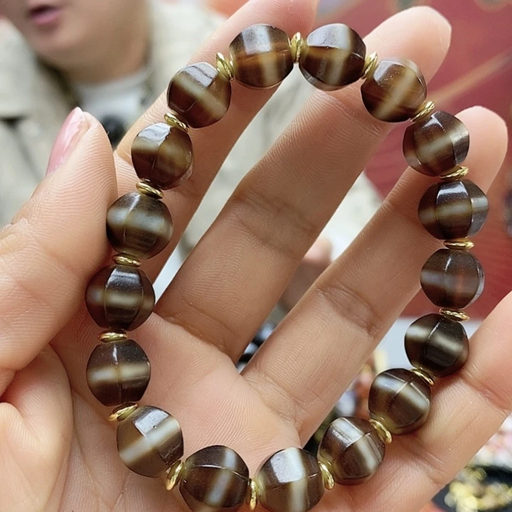 玛瑙/玉髓合金颈饰