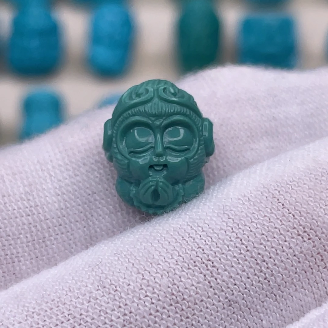 未镶嵌绿松石配珠