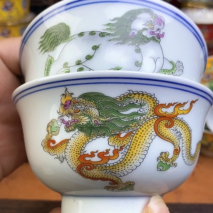 景德镇陶瓷藏式茶碗