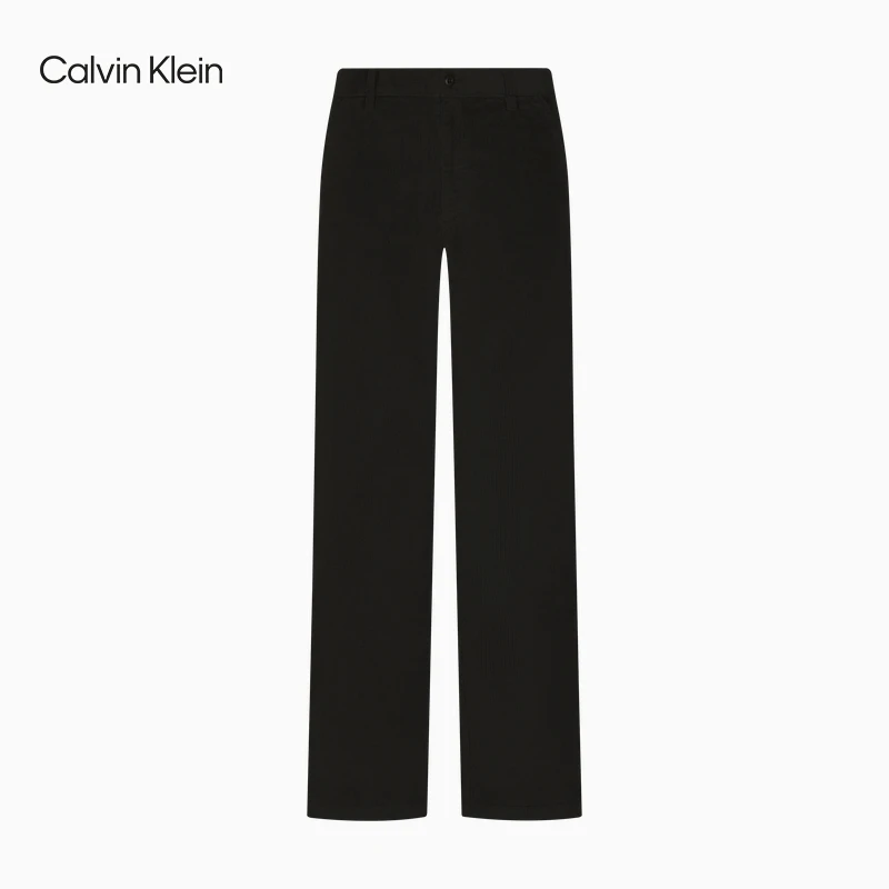 CK Jeans25秋季新款男士复古休闲通勤灯芯绒直筒休闲长裤4RD605G