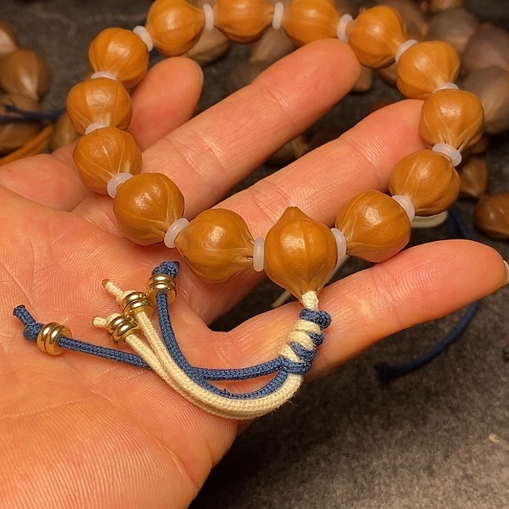 橄榄核手串1.3四花38号