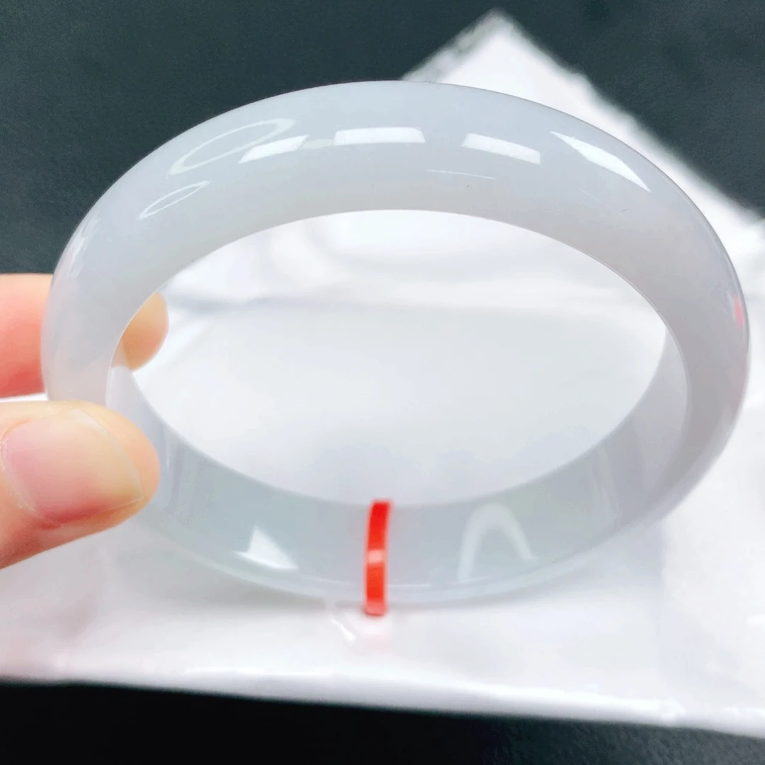 翡翠未镶嵌手镯57圈