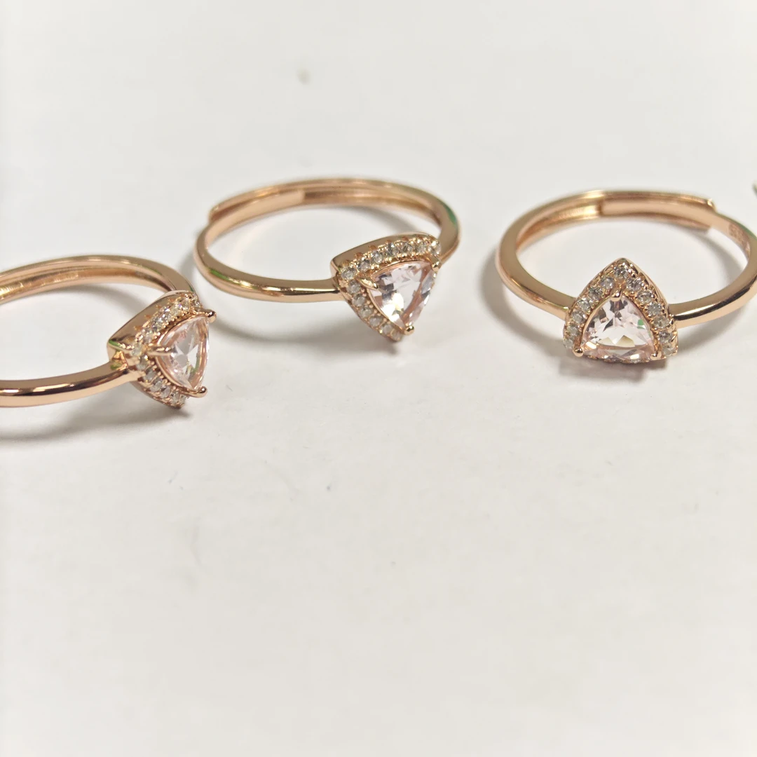 【书记甄选】天然摩根石戒指 多样性发一件 7895QBX