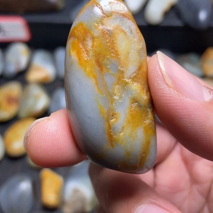 和田玉未镶嵌挂件71