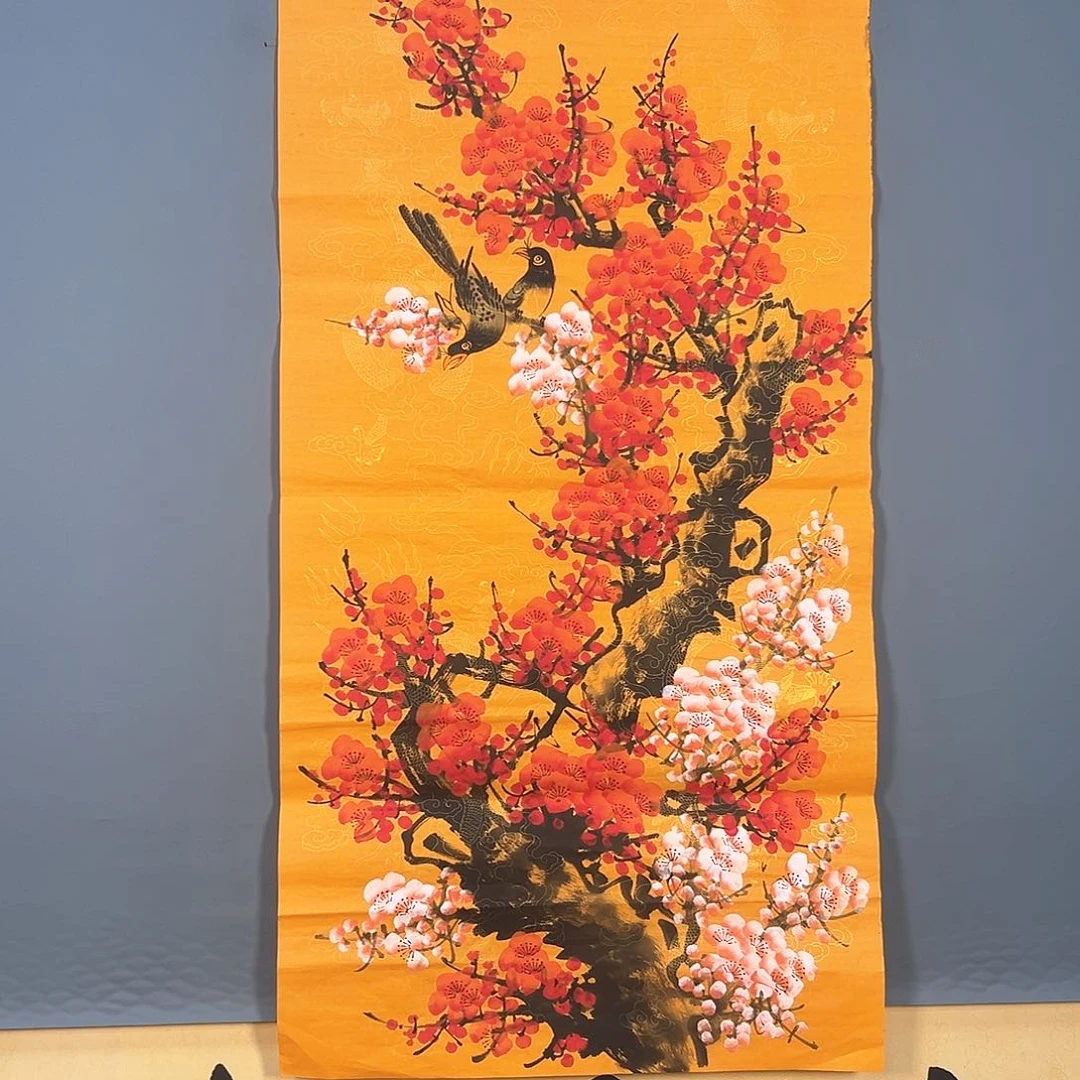 国画254 花鸟和蝴蝶都很漂亮