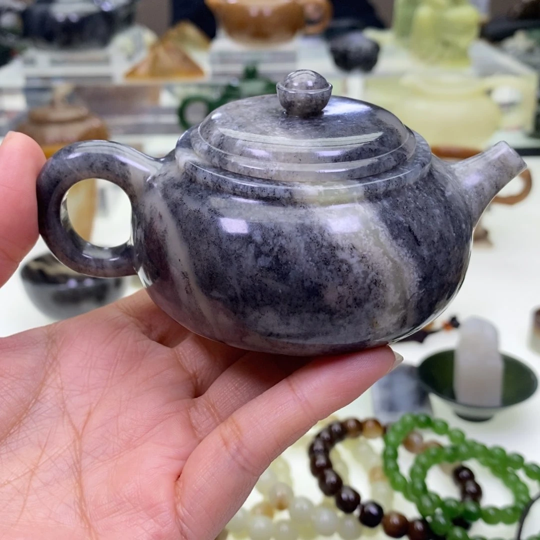 和田玉茶壶未镶嵌用****4