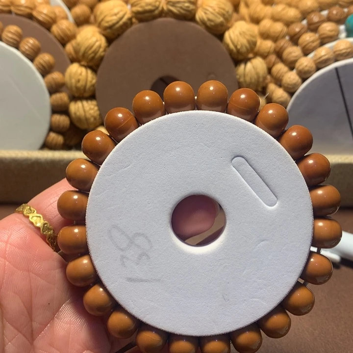 手串桃核猴头光珠