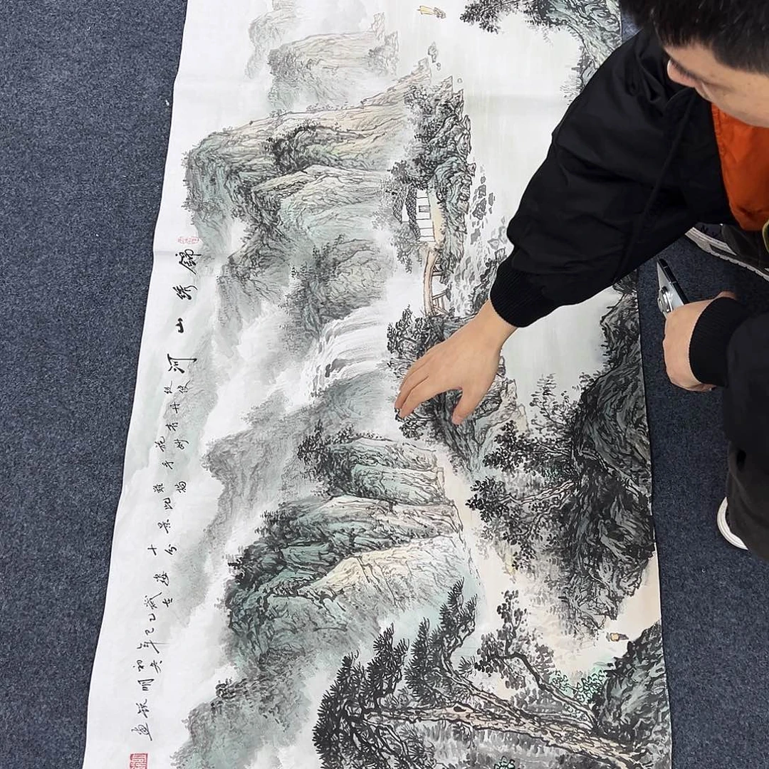 国画纯手绘作品欣赏