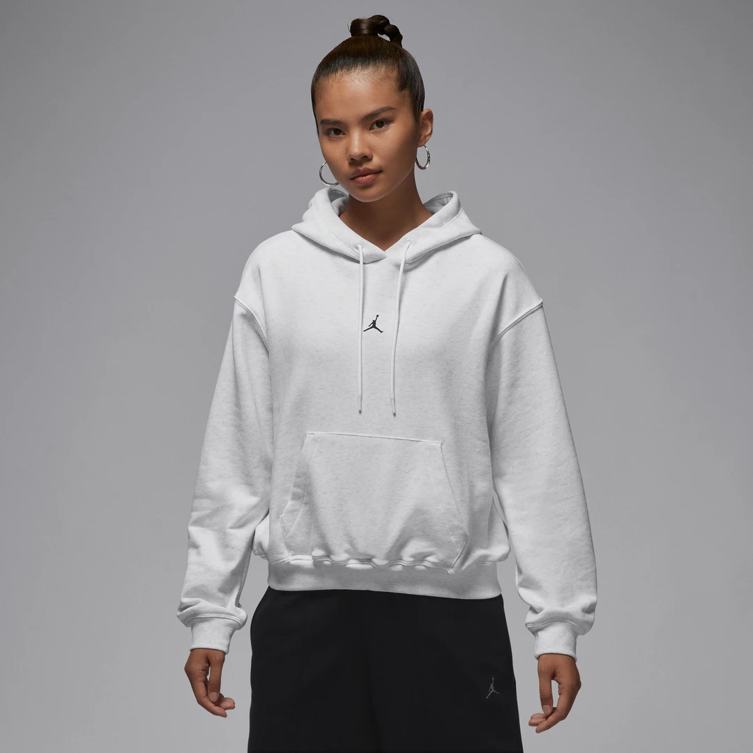 耐克乔丹女子训练篮球连帽衫冬季新款宽松速干针织 IB2499-051