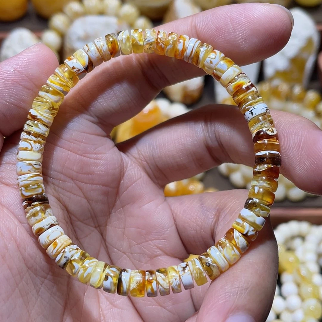 【闪购商品】裸石琥珀未镶嵌麦**?琥珀蜜蜡