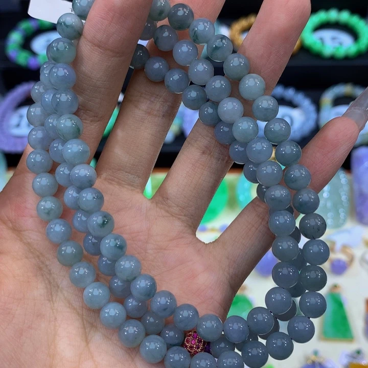 翡翠未镶嵌颈饰翡翠6