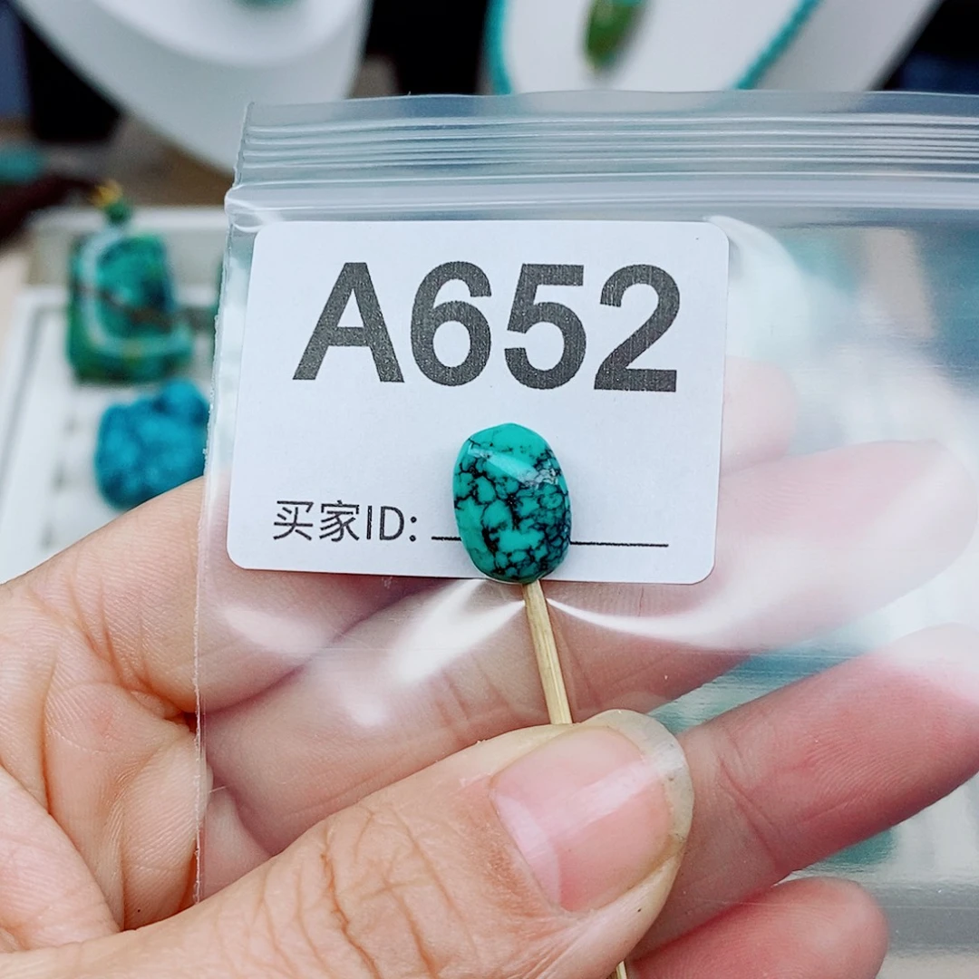 绿松石未镶嵌颈饰