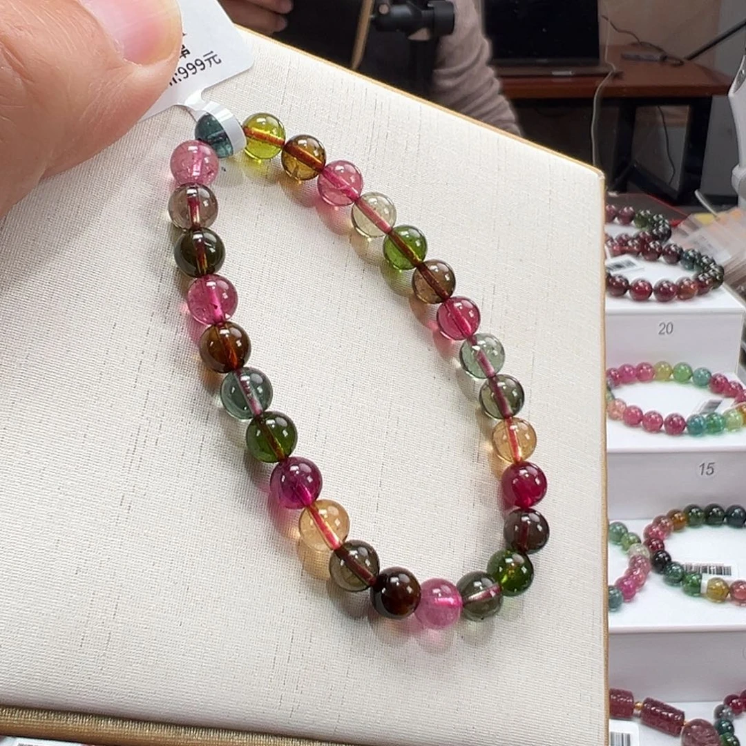 未镶嵌碧玺手串6mmmmmmmmmmmm