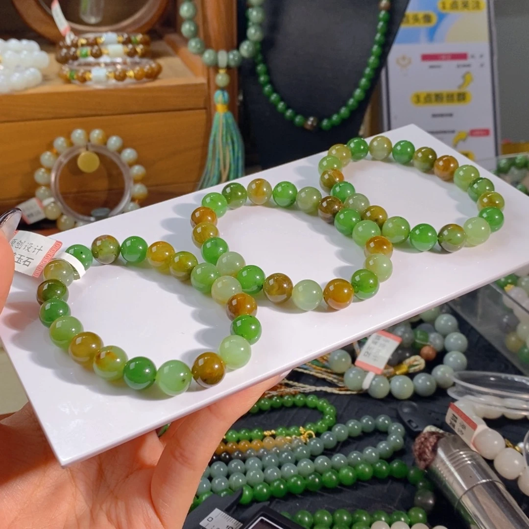 和田玉未镶嵌手链多样性发货拍一发一