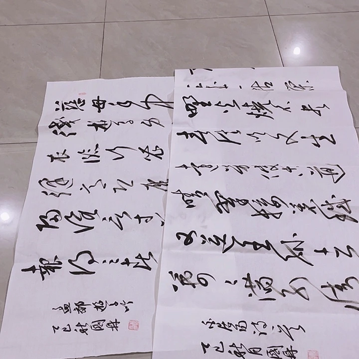 书法尤老师书法作品孟郊白居易