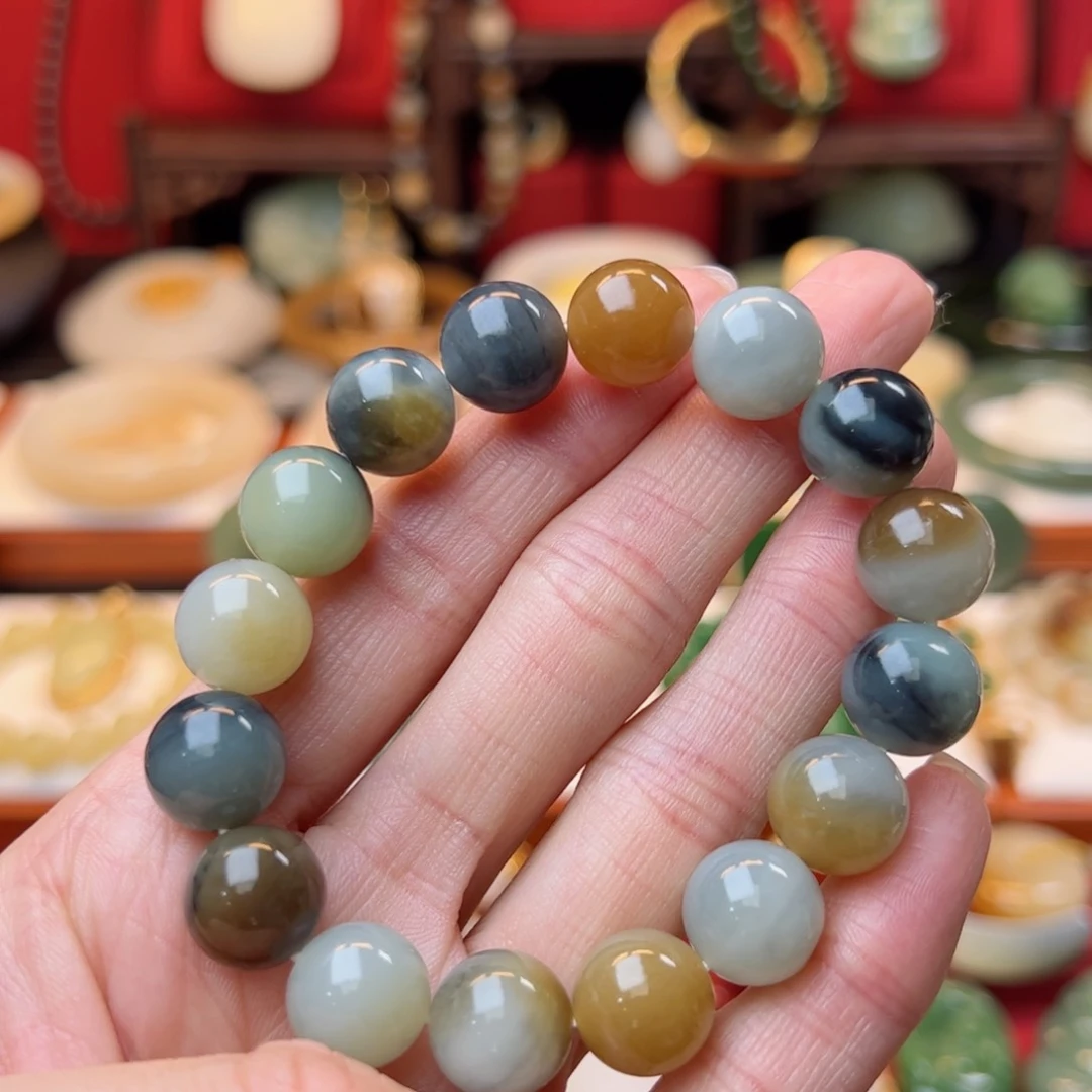 和田玉手串未镶嵌