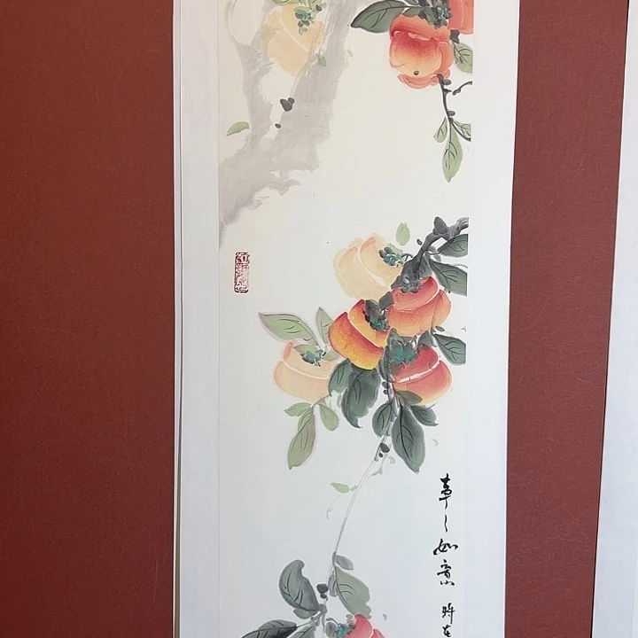 国画听兰老师花鸟
