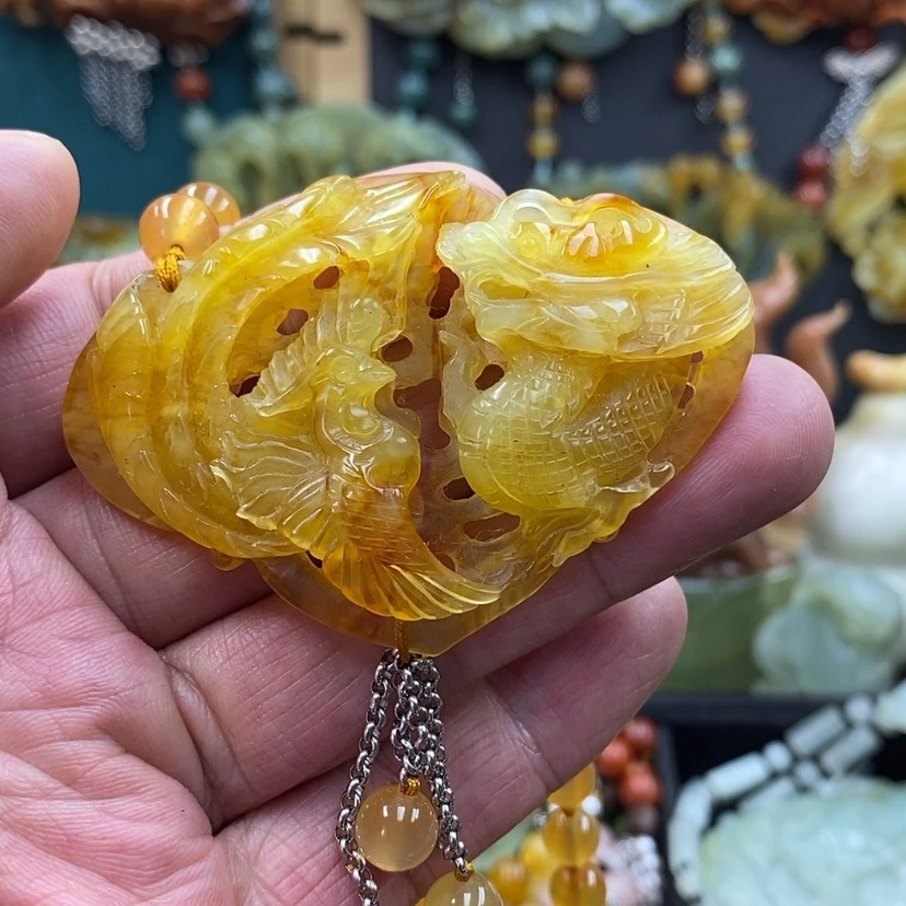 【闪购商品】未镶嵌蛇纹石玉吊坠