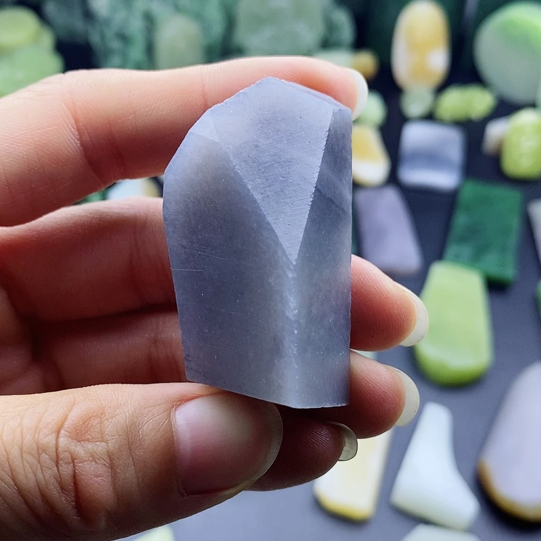 和田玉未镶嵌耳坠子****鱼