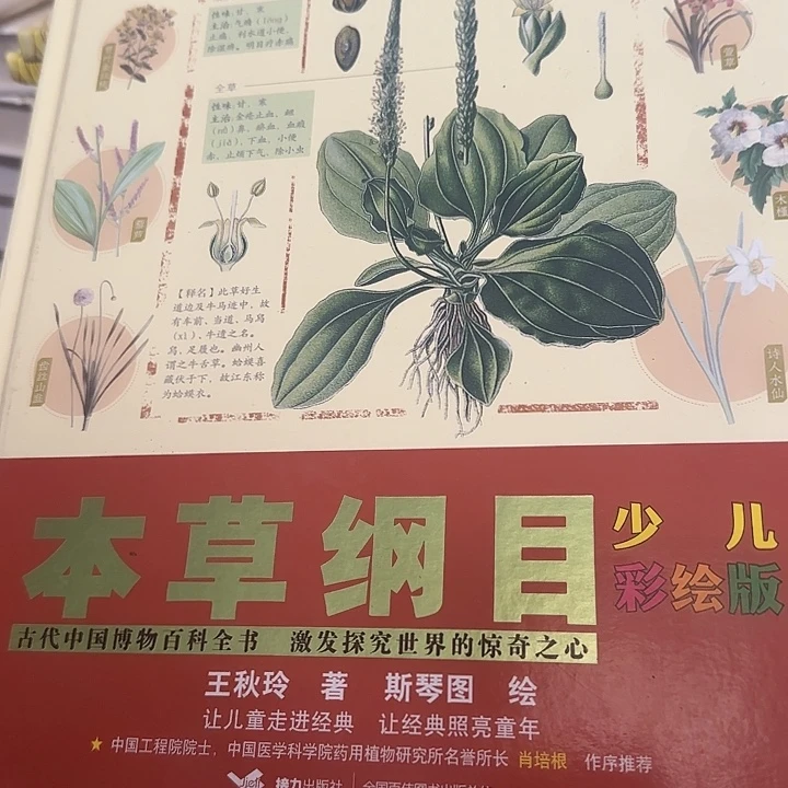 彩色精装本草纲目