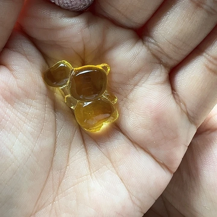 琥珀未镶嵌珠宝奇石气球小熊打孔不退换