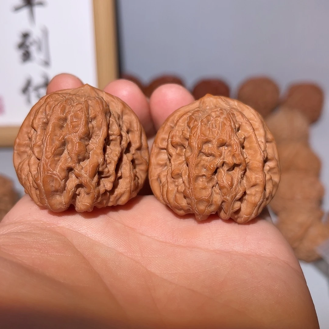 吊坠文玩核桃平谷凹底