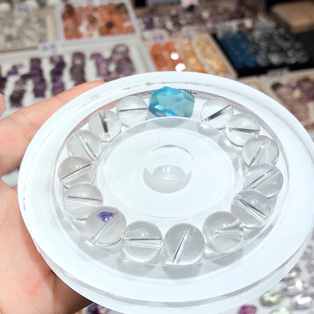 水晶珠宝半成品未镶嵌手串可单出