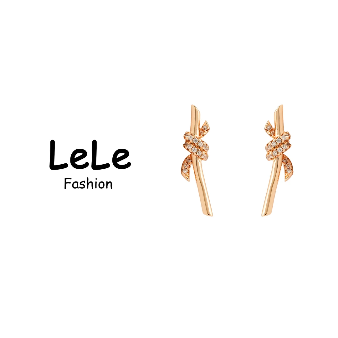 铜合金耳饰 【2169】LeLe 高奢耳钉【惊喜盒子】精美百搭简约时尚