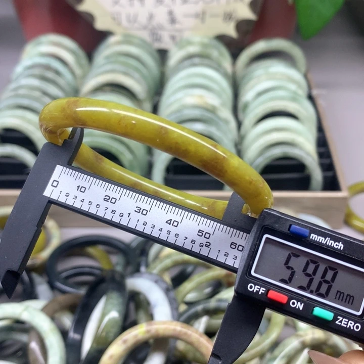 蛇纹石玉合金手镯105