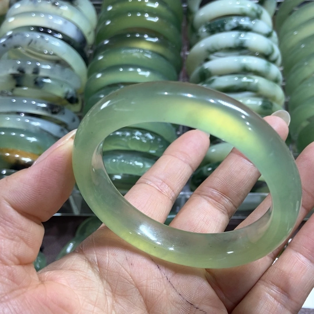 蛇纹石玉未镶嵌岫玉手镯…****p