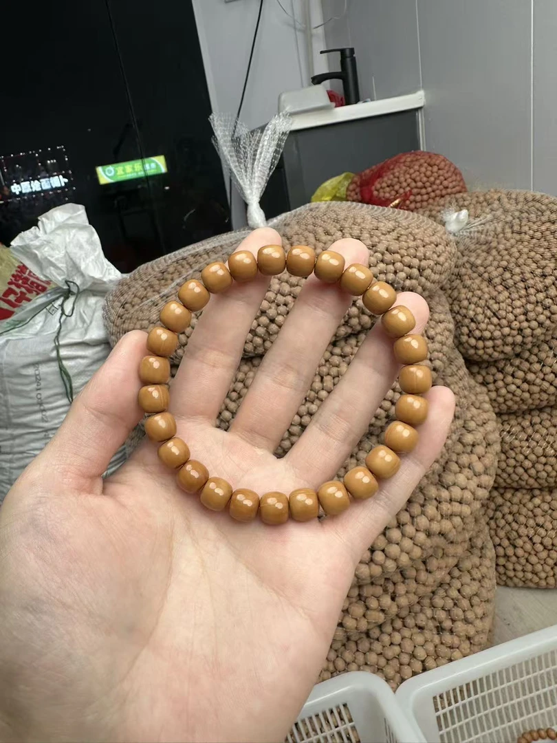 老型猴头手串，原色！猴头核桃 全品无暇