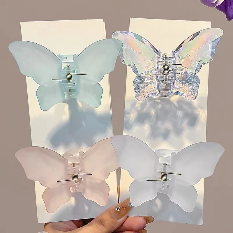 【木木好礼】ins超仙少女蝴蝶抓夹-颜色随机发