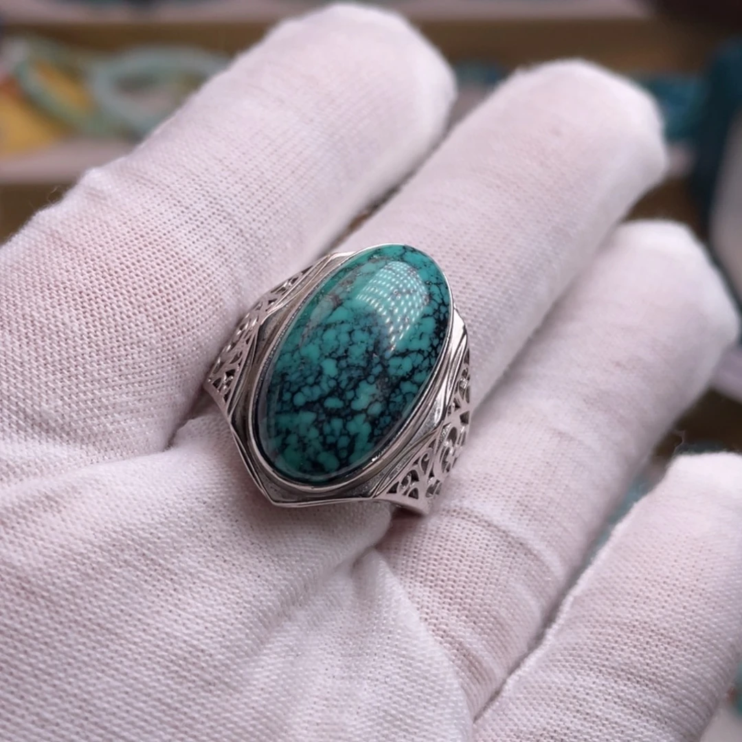 绿松石未镶嵌戒指