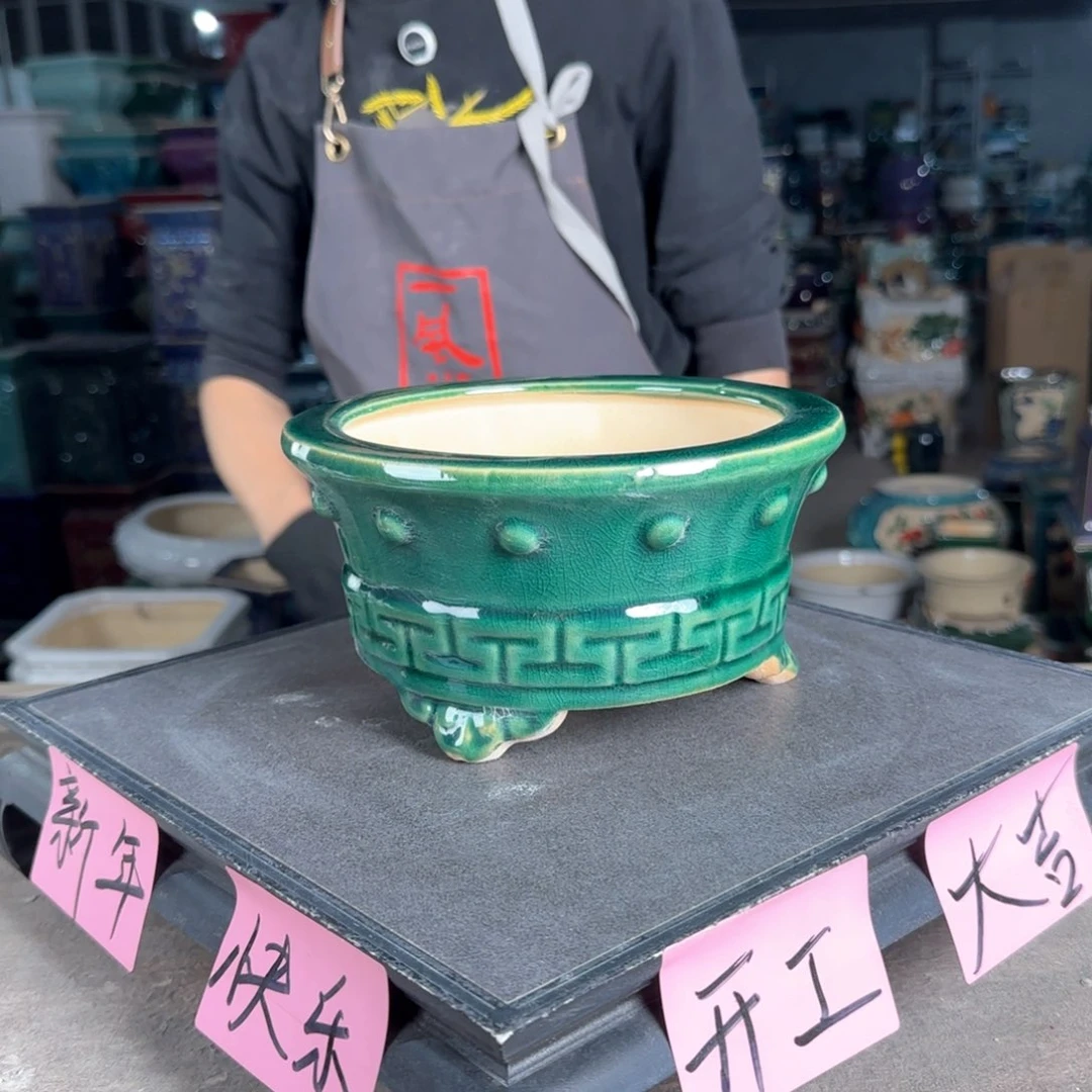 一风堂石湾花盆。