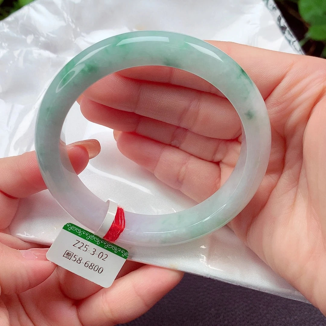 翡翠未镶嵌手镯58