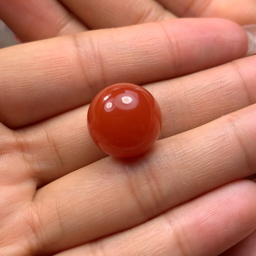南红玛瑙珠子未镶嵌