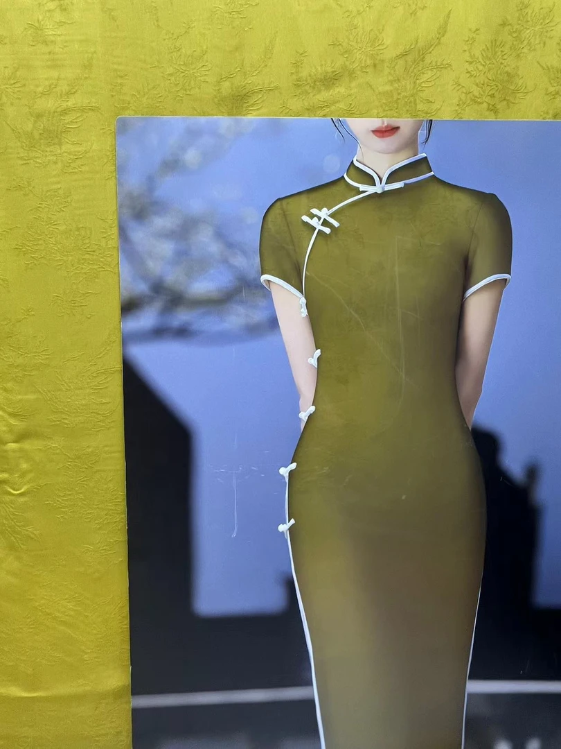 【锦韵提花人棉】人棉提花—金黄色