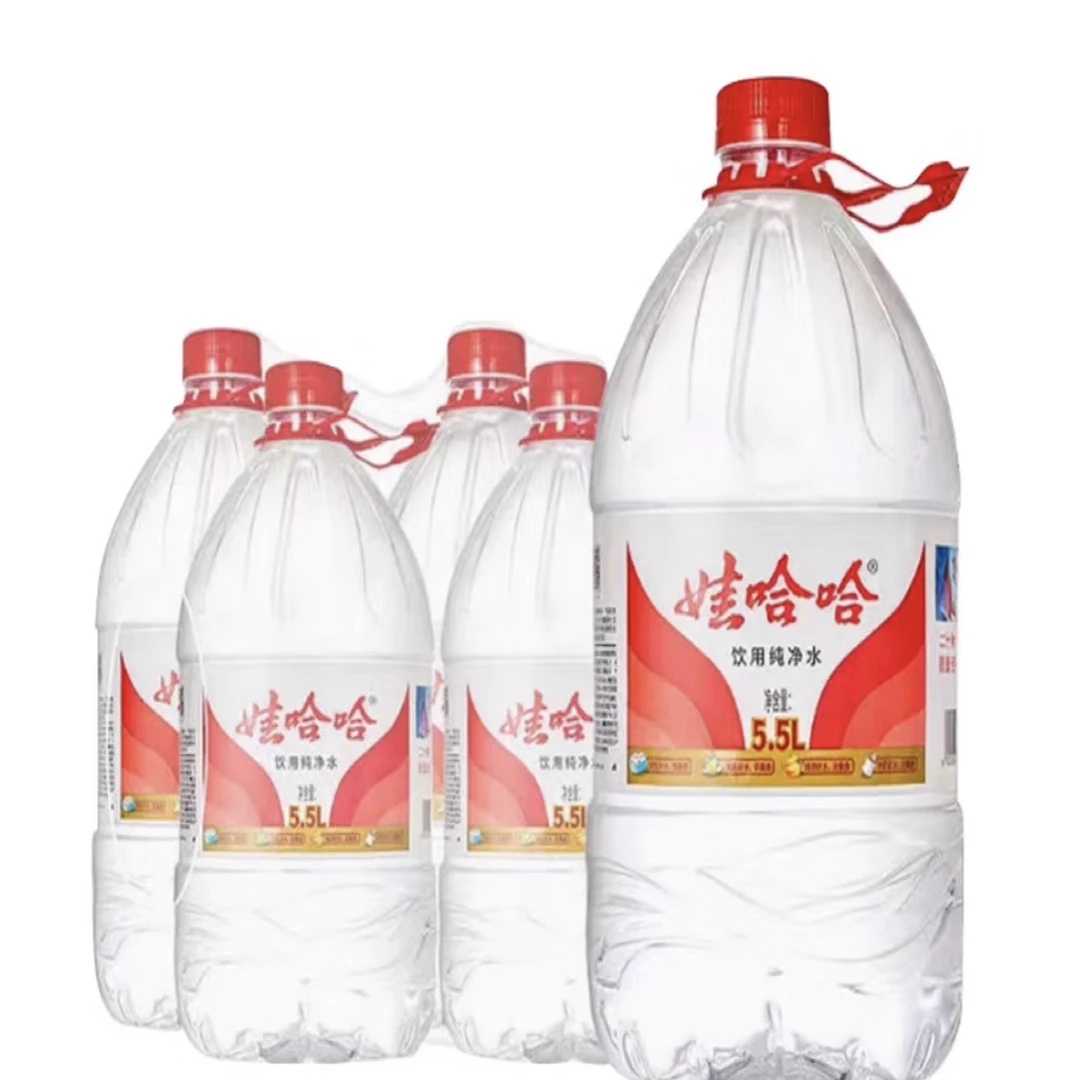 免费配送   Wahaha/娃哈哈饮用纯净水5.5L