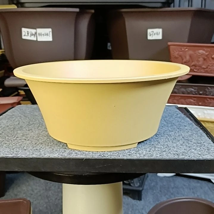 树脂C****哥5只黄色27.5cm斜圆盆