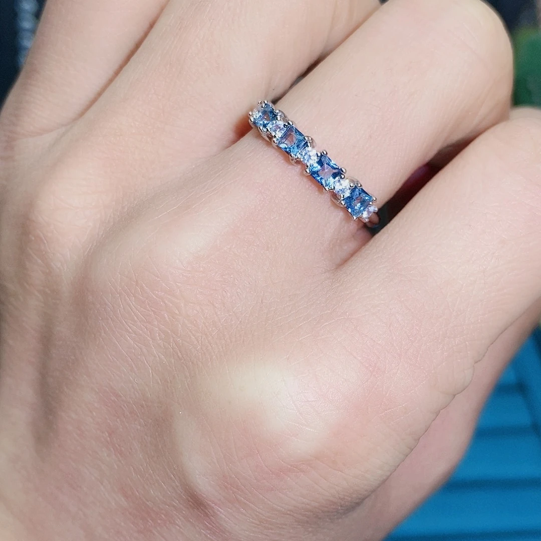 紫晶珠宝半成品银S925镶嵌