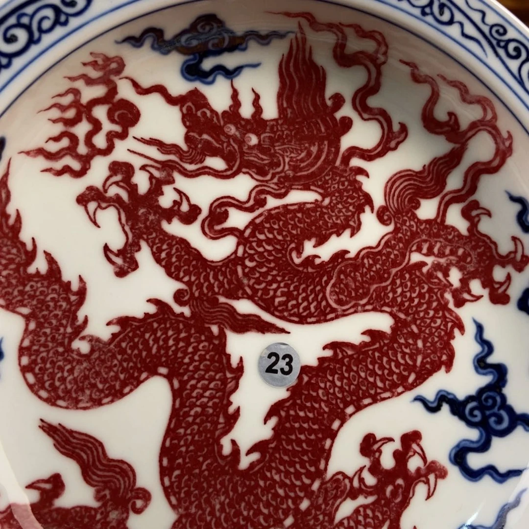 手绘现代茶具非古董