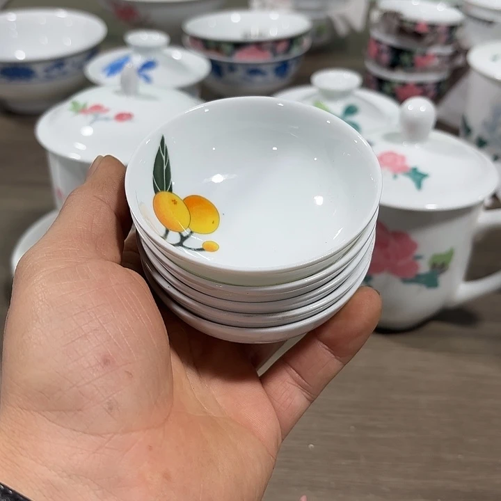 陶把杯子小杯子小杯子五个