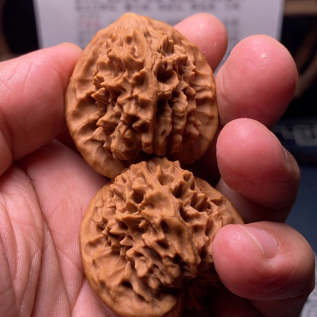 易***享文玩核桃把件37+原树全品浮生公子帽