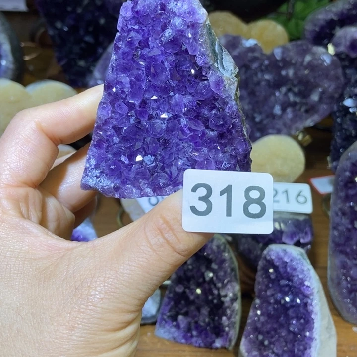 大型摆件（非配饰）紫晶未镶嵌