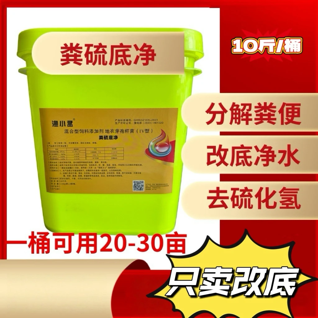 粪硫菌颗粒改底除黑臭净化有机质硫化氢降氨氮亚盐