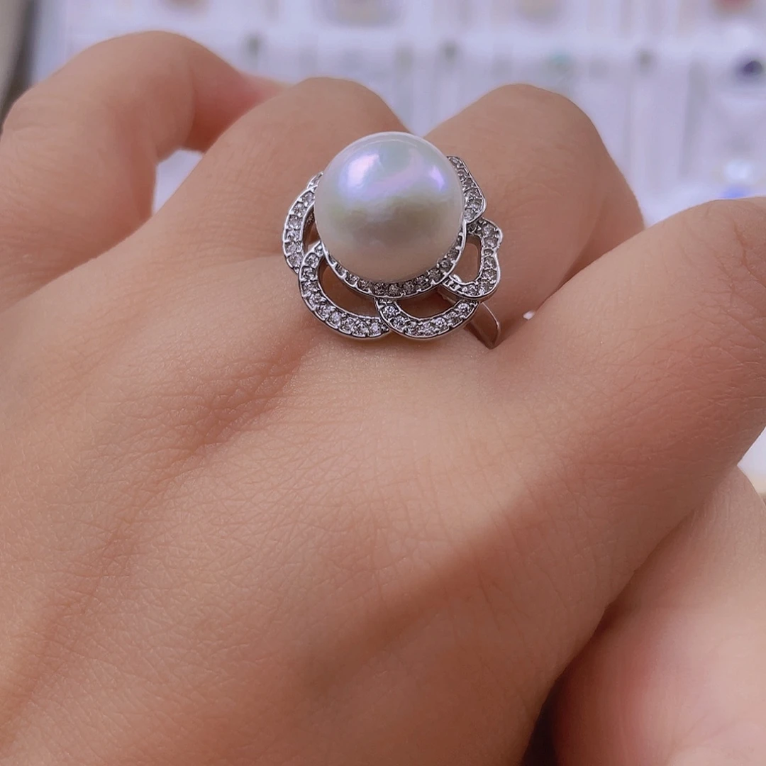 戒指淡水珍珠未镶嵌