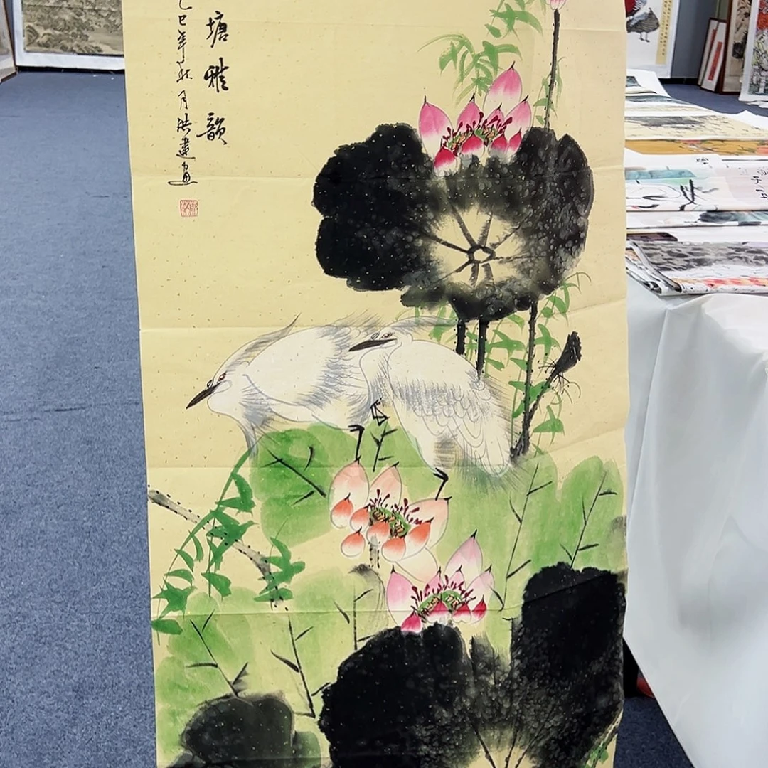 国画事事顺心如意万事如意万事