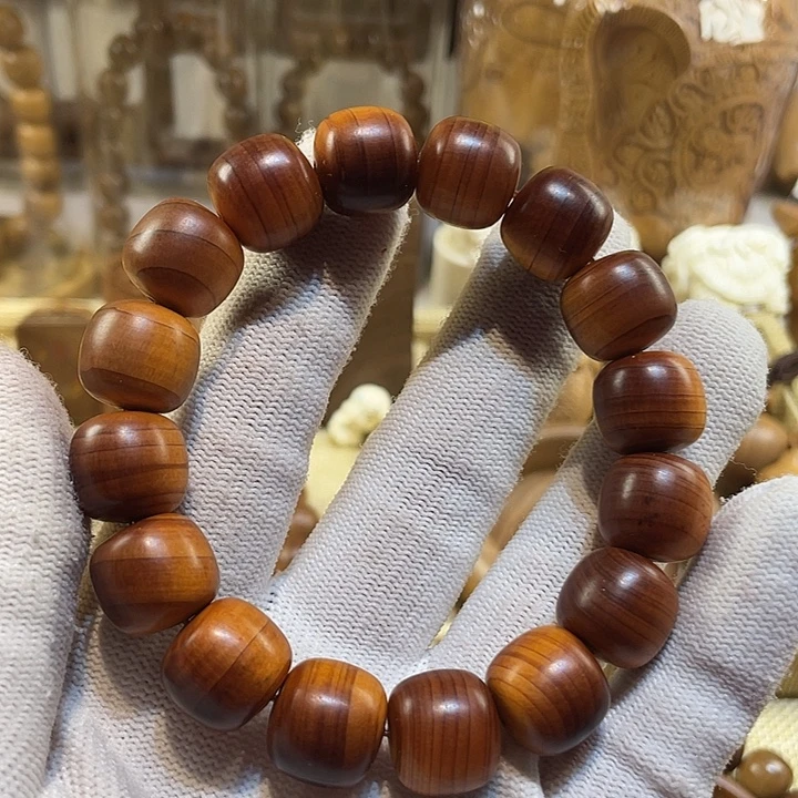 手串柏木未镶嵌崖柏13x14薄荷清凉药香福利