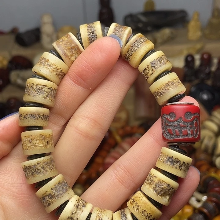 牛骨手串/手链微瑕原汁原味1.4手串