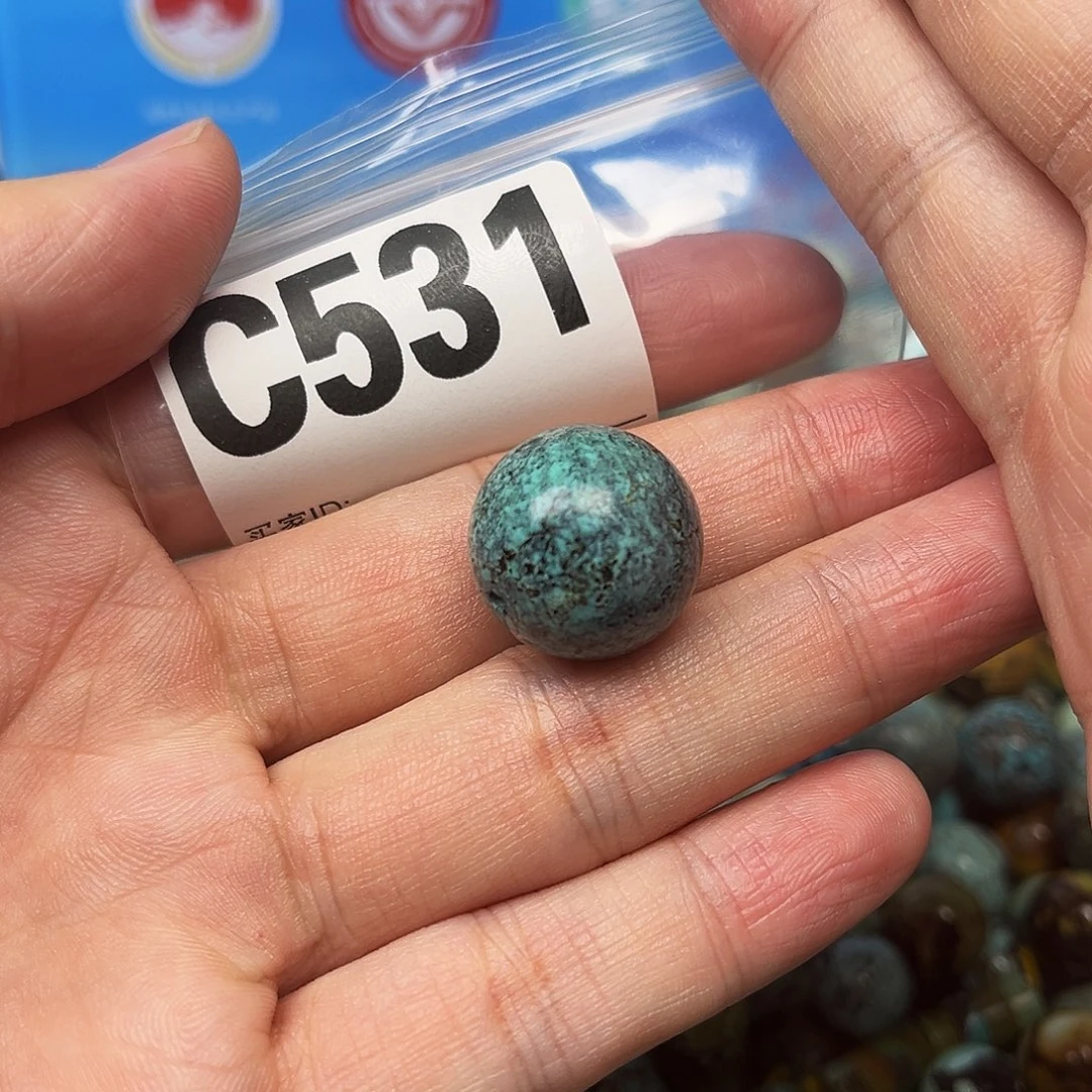 绿松石配饰未镶嵌卡18.6